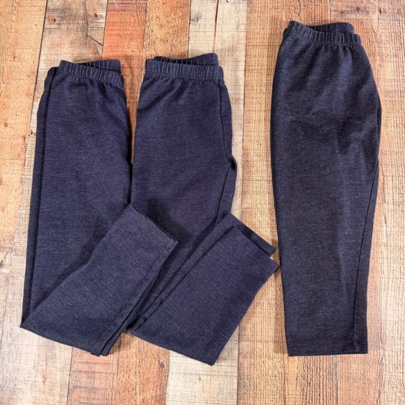 Cat & Jack Other - Girls Cat & Jack Jeggings Leggings Lot Size Large 10 12 Denim Look 3pc Basic